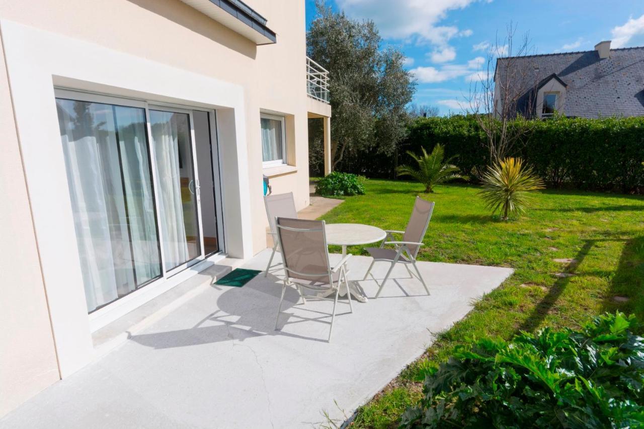 Lomener - La Goelette - 1 appartement avec 2 chambres et 2 studios à 450m de la plage Ploemeur Exterior foto
