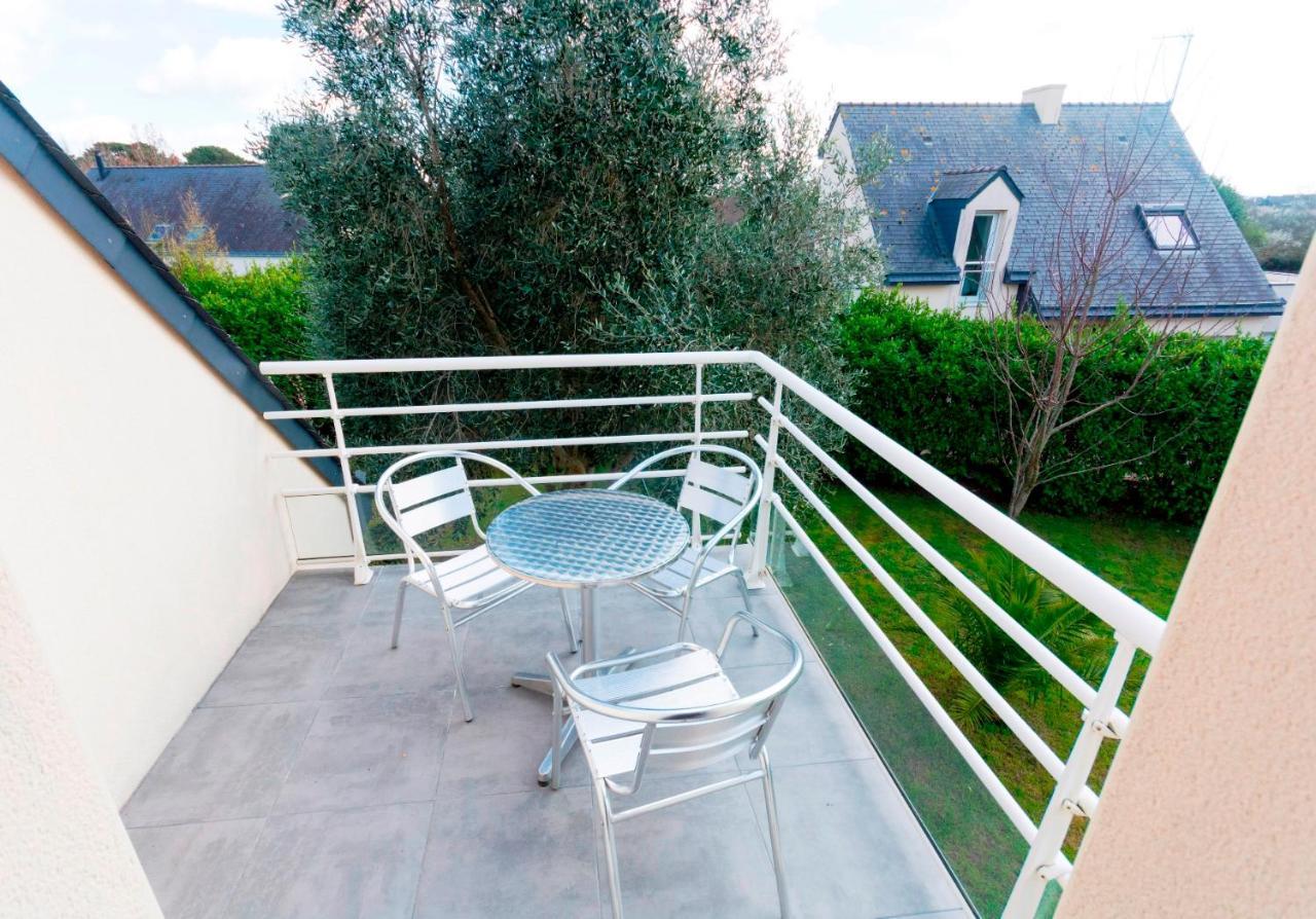 Lomener - La Goelette - 1 appartement avec 2 chambres et 2 studios à 450m de la plage Ploemeur Exterior foto